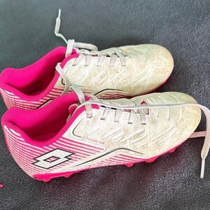 Lotto Kids Shoes - White and Pink